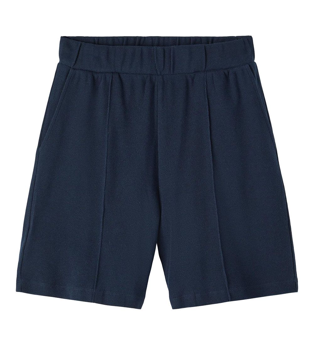 LMTD Shorts - Piqu - NlmRest - Navy Blazer
