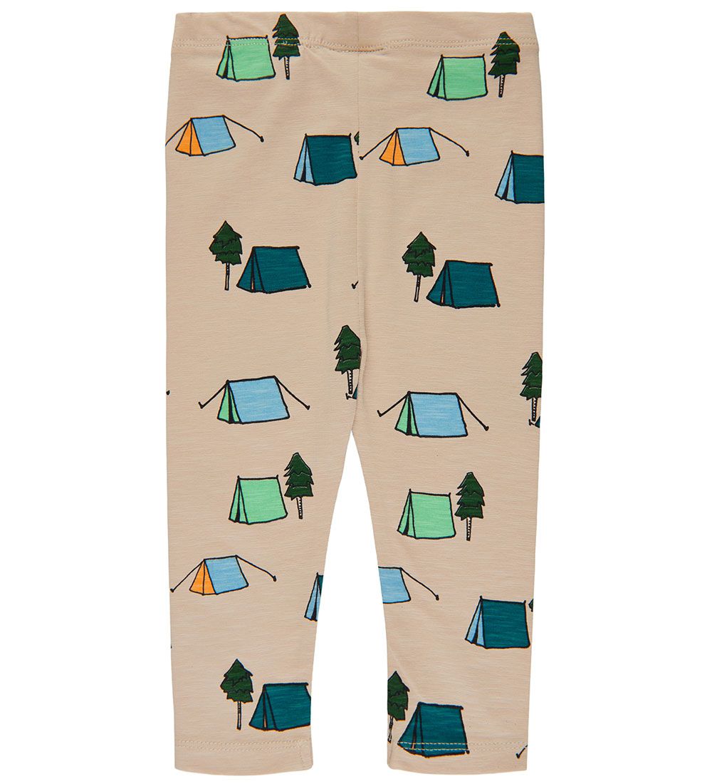 Soft Gallery Leggings - SgbPaula - Irish Cream m. Telte