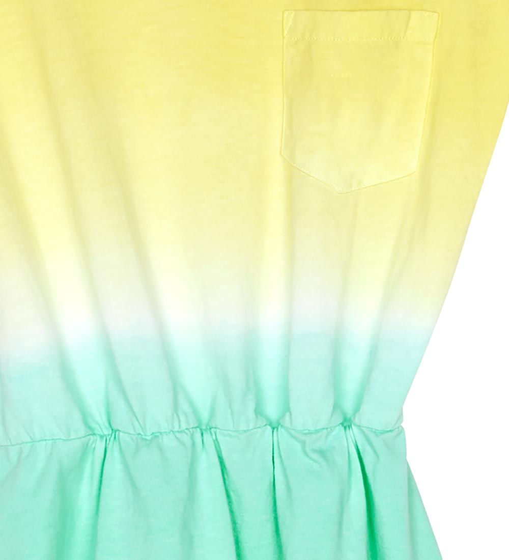 Finger In The Nose Kjole - Billie - Soft Yellow Dip Dye