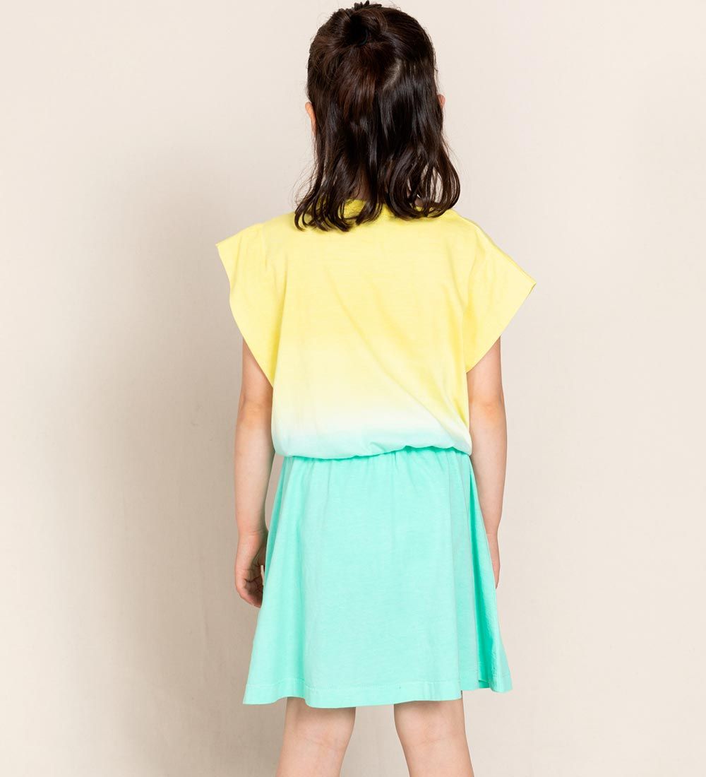 Finger In The Nose Kjole - Billie - Soft Yellow Dip Dye