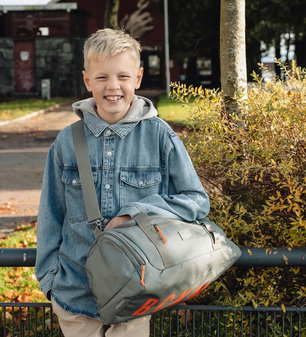 Beckmann Sportstaske - Grøn/Orange