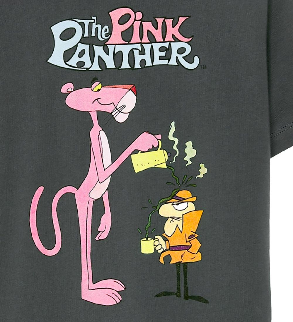 Finger In The Nose x Pink Panther T-Shirt - King - Summer Black