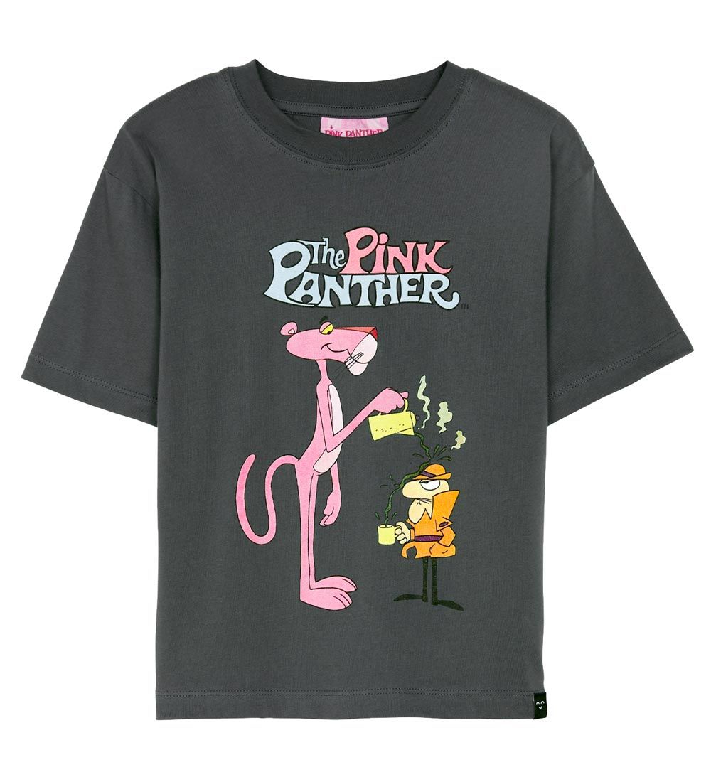 Finger In The Nose x Pink Panther T-Shirt - King - Summer Black
