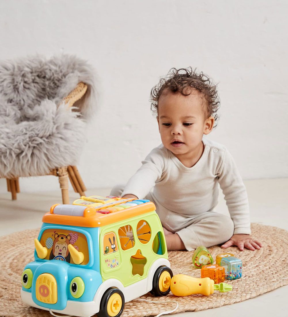 Scandinavian Baby Products Aktivitetslegetøj - Bus m. Lys/Lyd