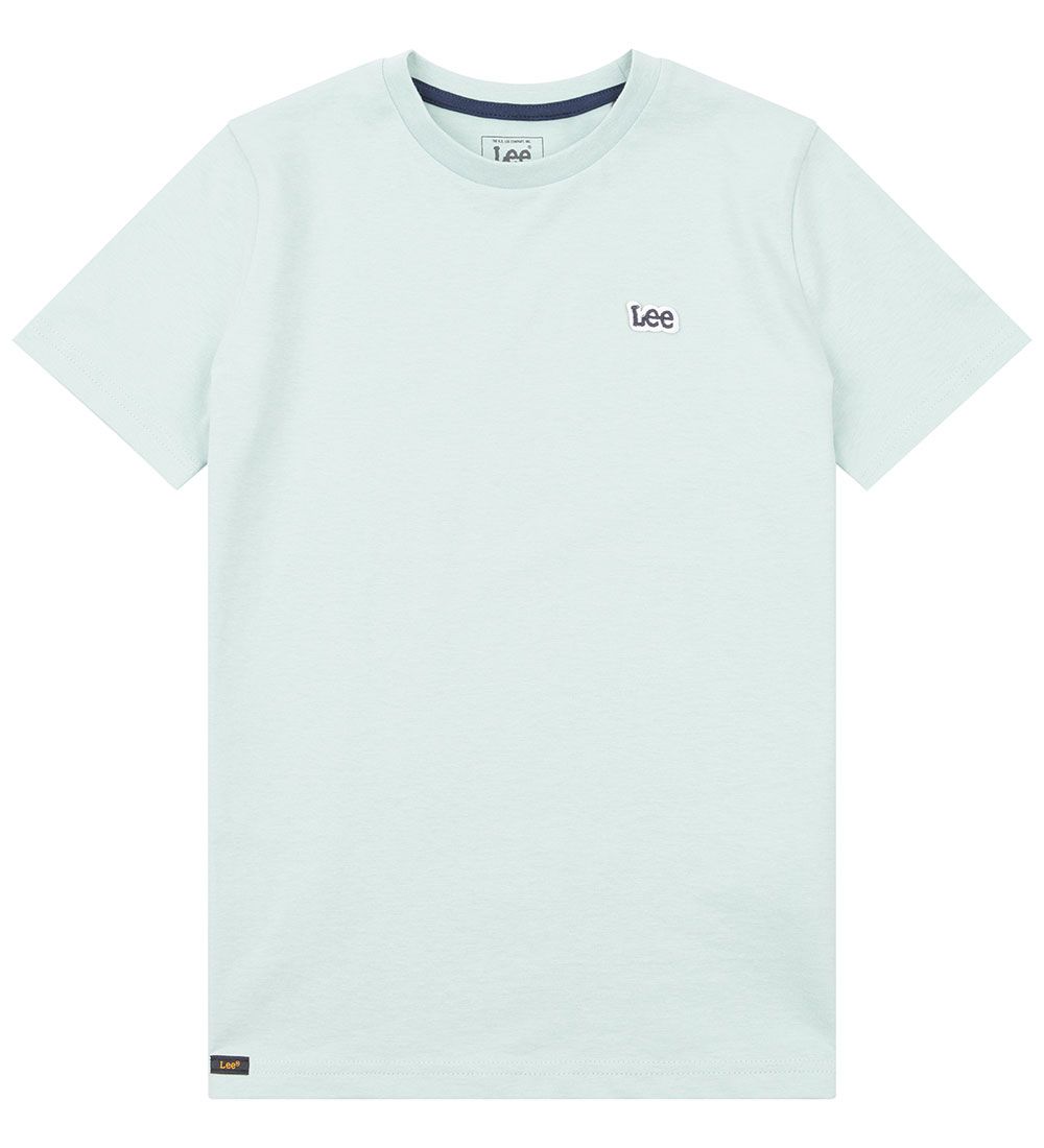 Lee T-shirt - Badge - Blue Surf