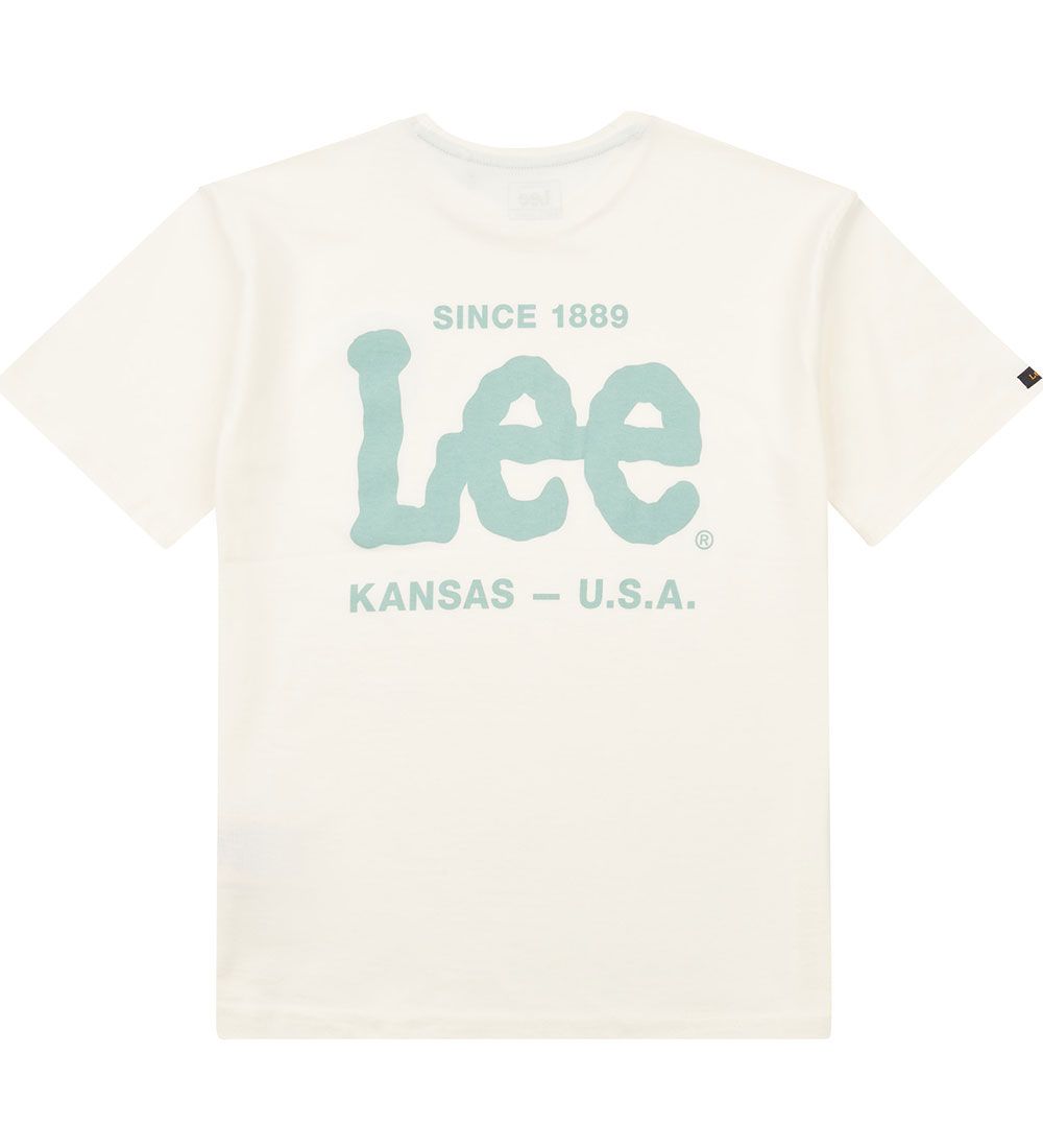 Lee T-shirt - Supercharged Oversized - Whisper White