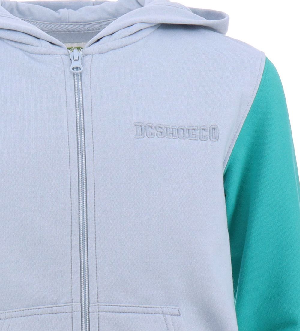 DC Cardigan m. Hætte - Riot 2 -  Light Blue