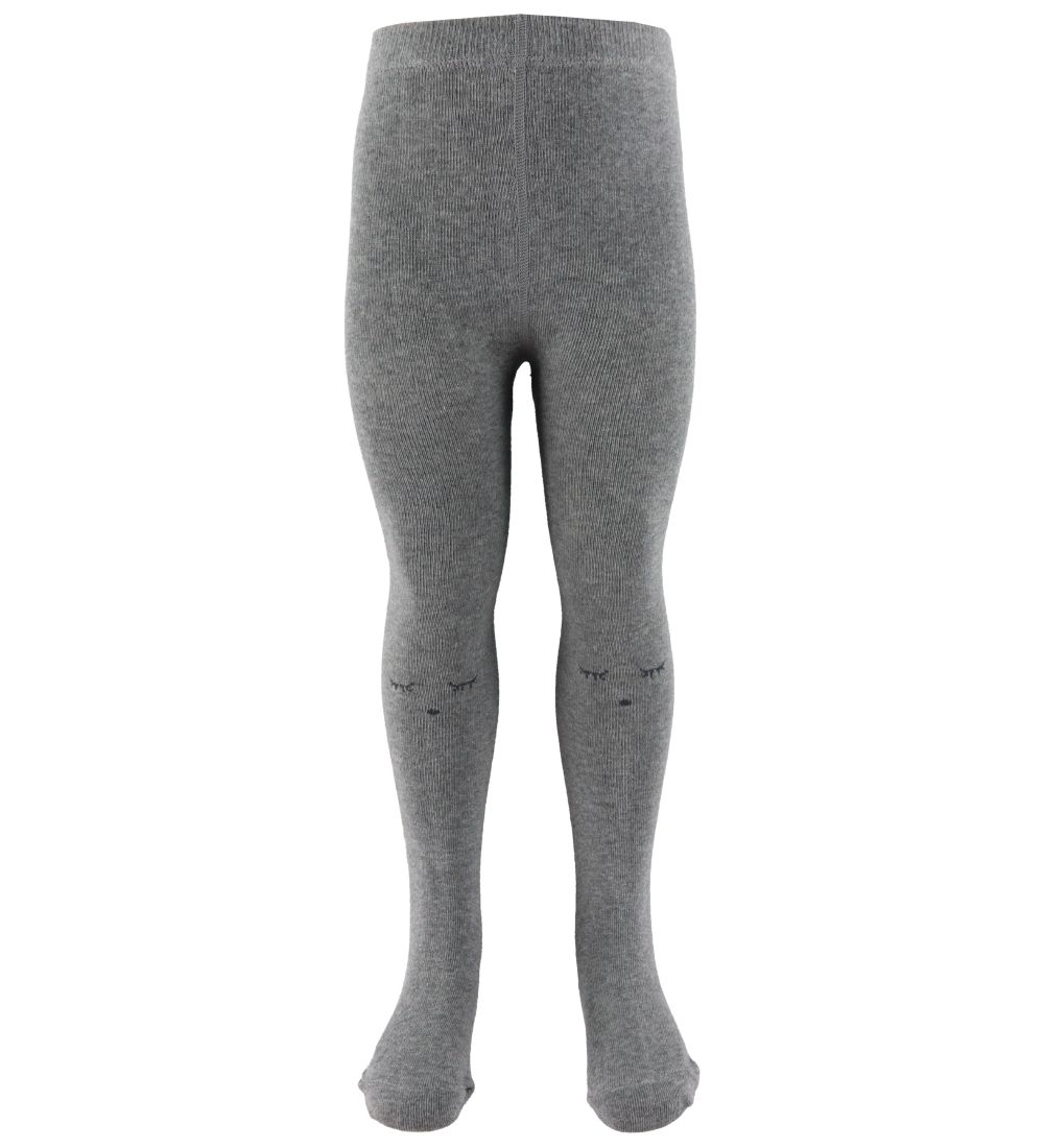 Livly Strømpebukser - Classic Sleeping Cutie - Dark Grey