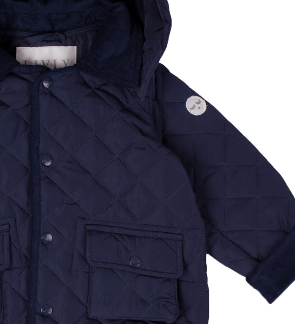 Livly Jakke - Quilted - Navy