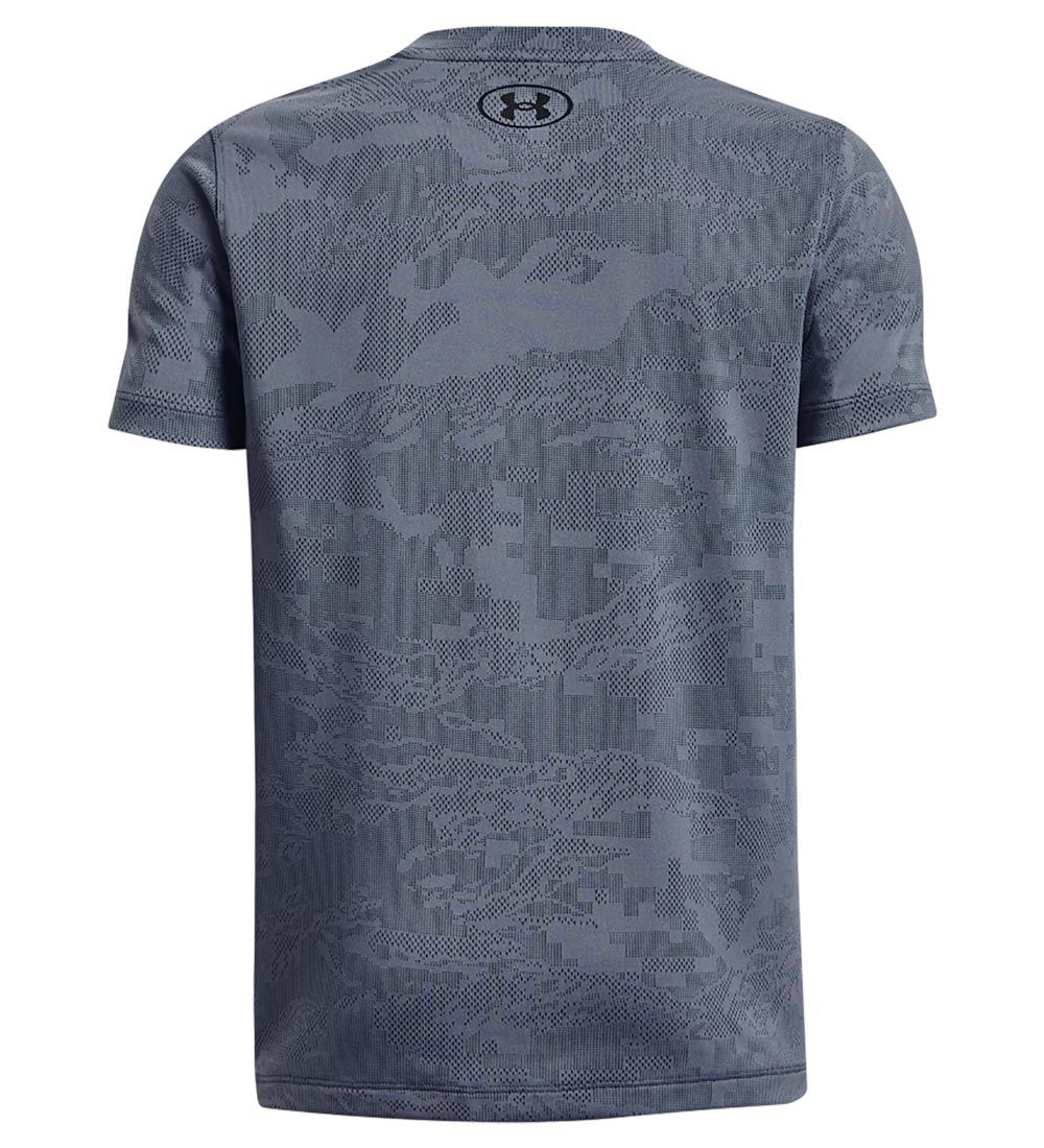Under Armour T-shirt - UA Tech Vent Jacquard - Downpour Gray