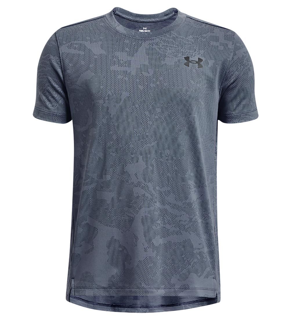Under Armour T-shirt - UA Tech Vent Jacquard - Downpour Gray