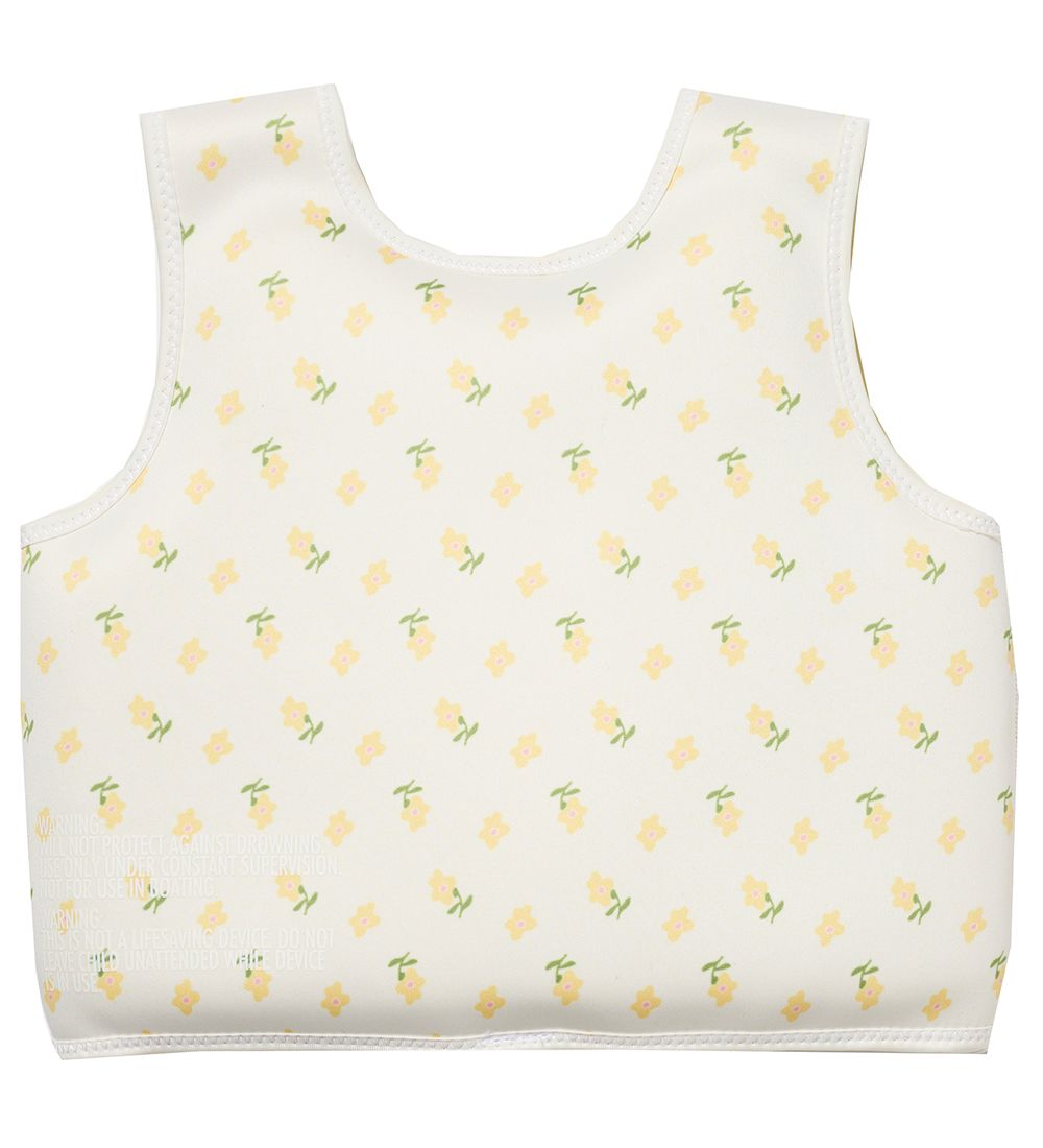 SunnyLife Svømmevest - The Fairy Lemon - 3-6 År - Hvid/Gul
