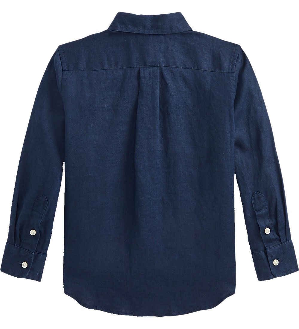 Polo Ralph Lauren Skjorte - Hør - Classics II - Navy