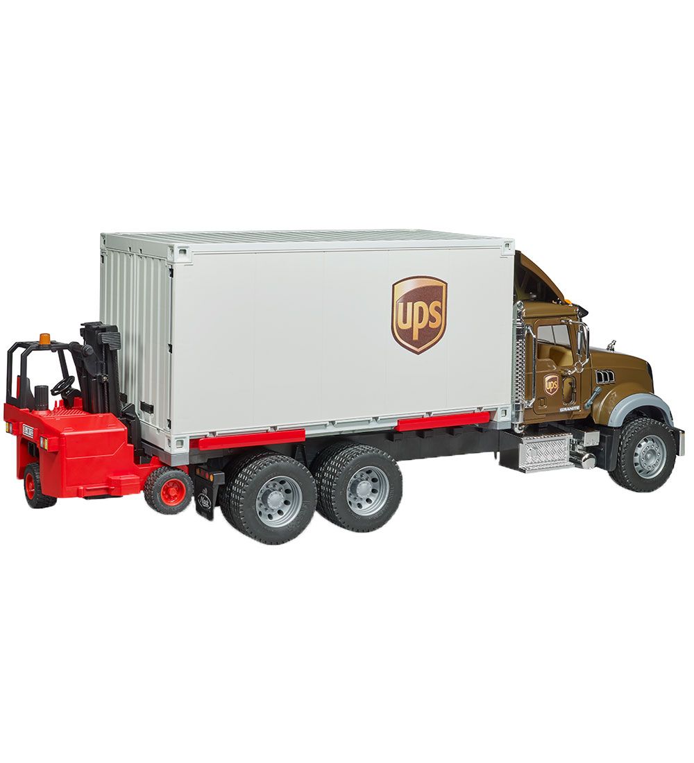 Bruder Lastbil - MACK Granite UPS m. Truck - 02828