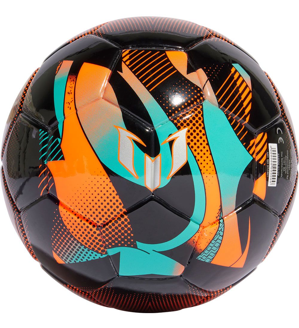 adidas Performance Fodbold - Messi - Sort/Orange/Turkis