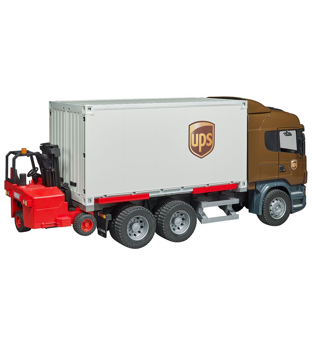 Bruder Lastbil - Scania R-Serie UPS m. Truck - 03581