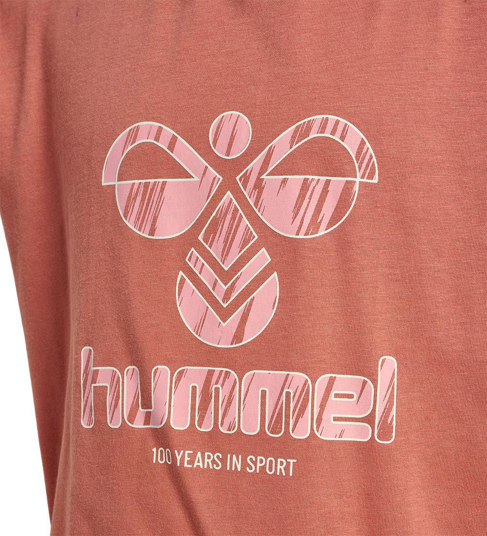 Hummel T-shirt - hmlOlivia - Canyon Rose