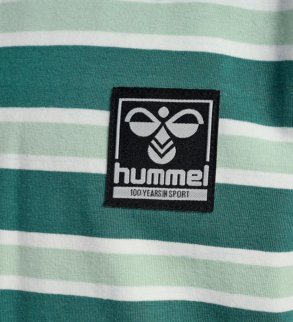 Hummel T-shirt - hmlWeston - Silt Green