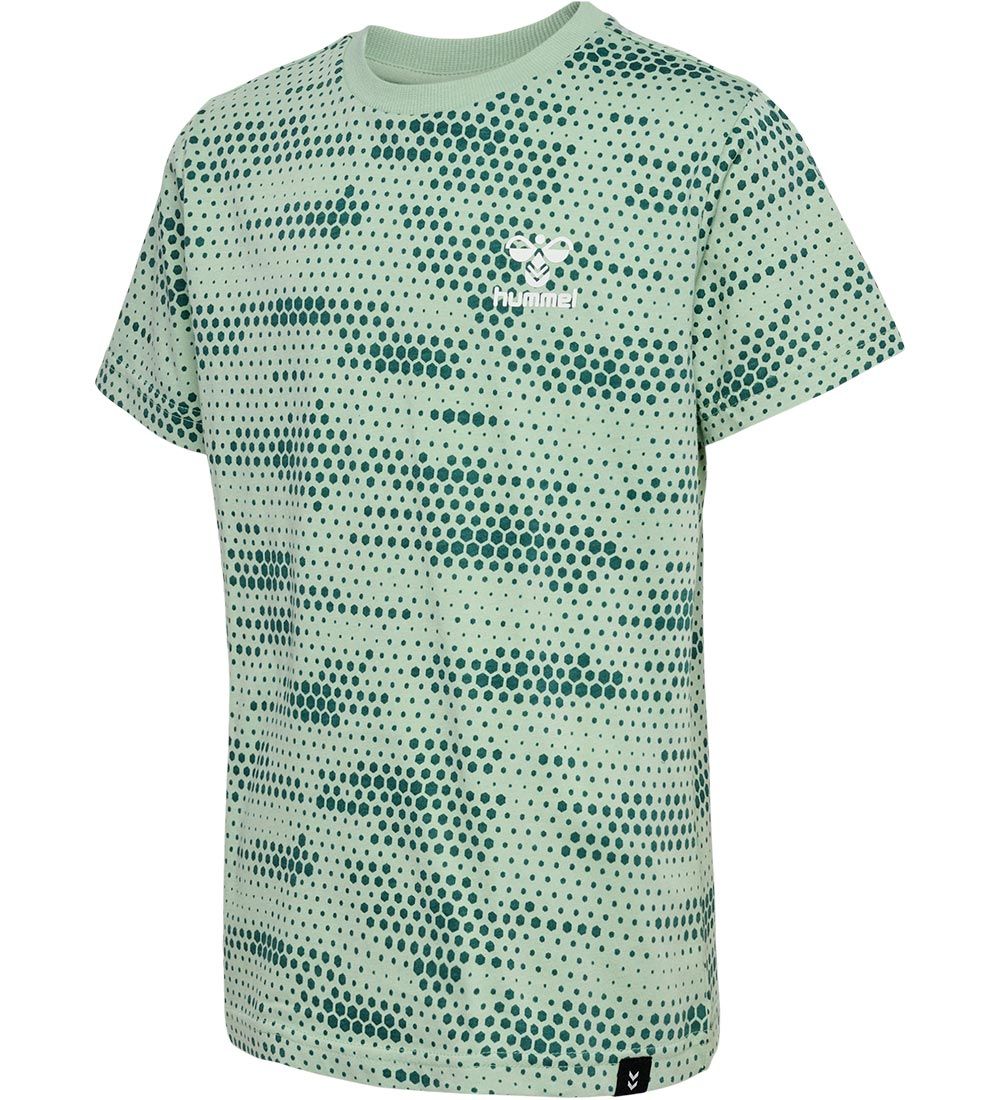 Hummel T-shirt - hmlColton - Silt Green