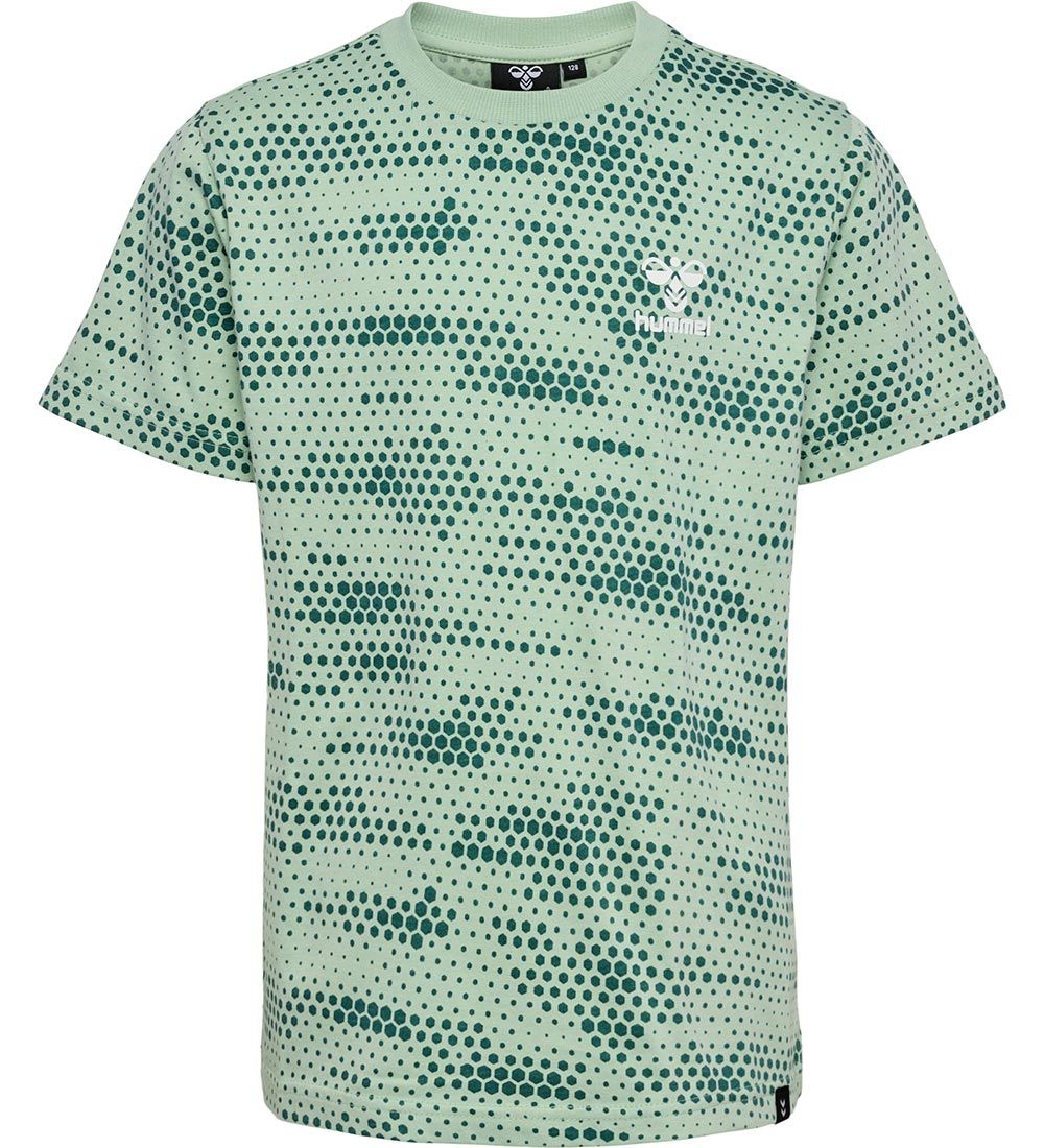 Hummel T-shirt - hmlColton - Silt Green