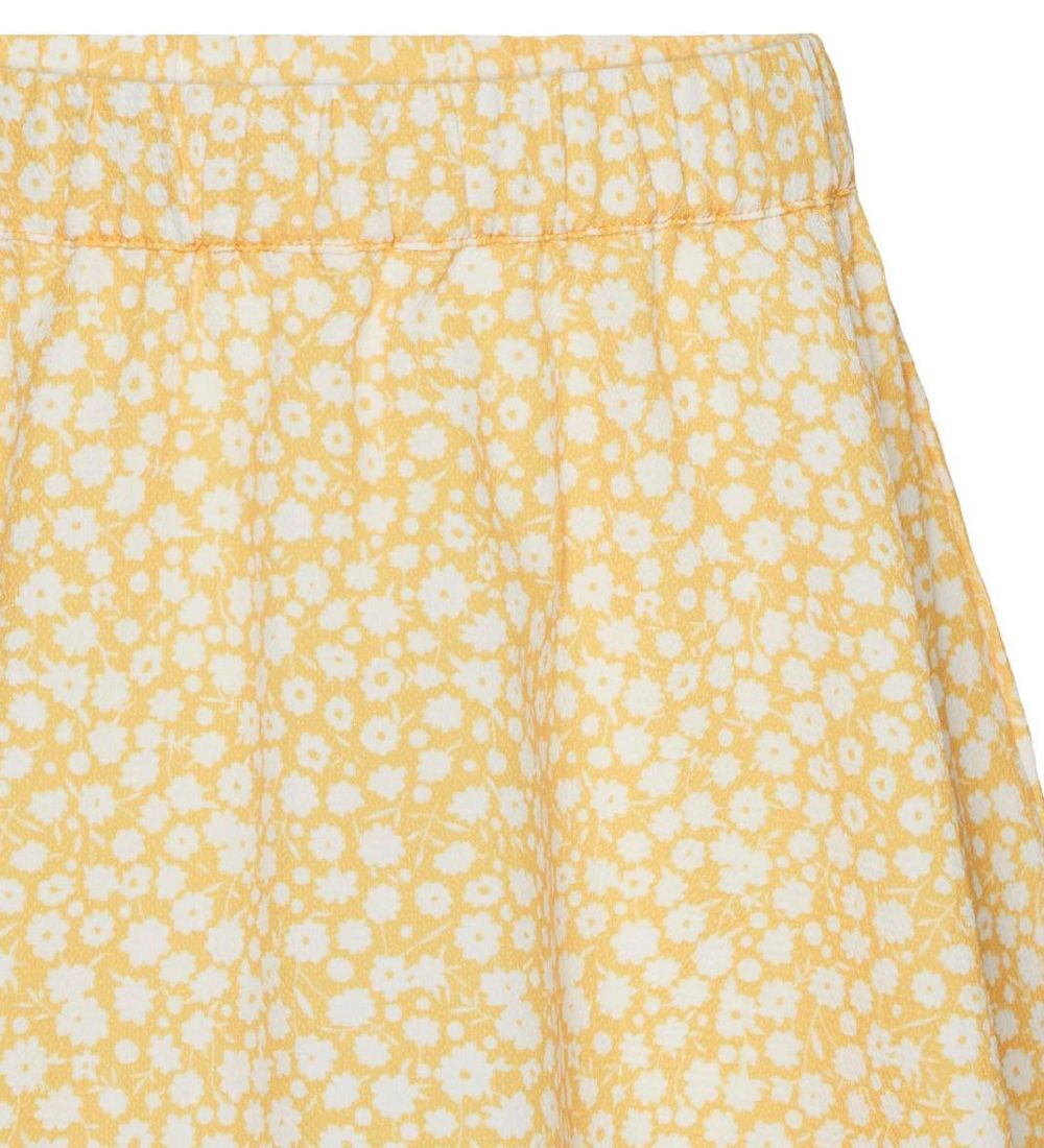 Vero Moda Girl Nederdel - VmBlanca - Golden Cream/Mini Henna