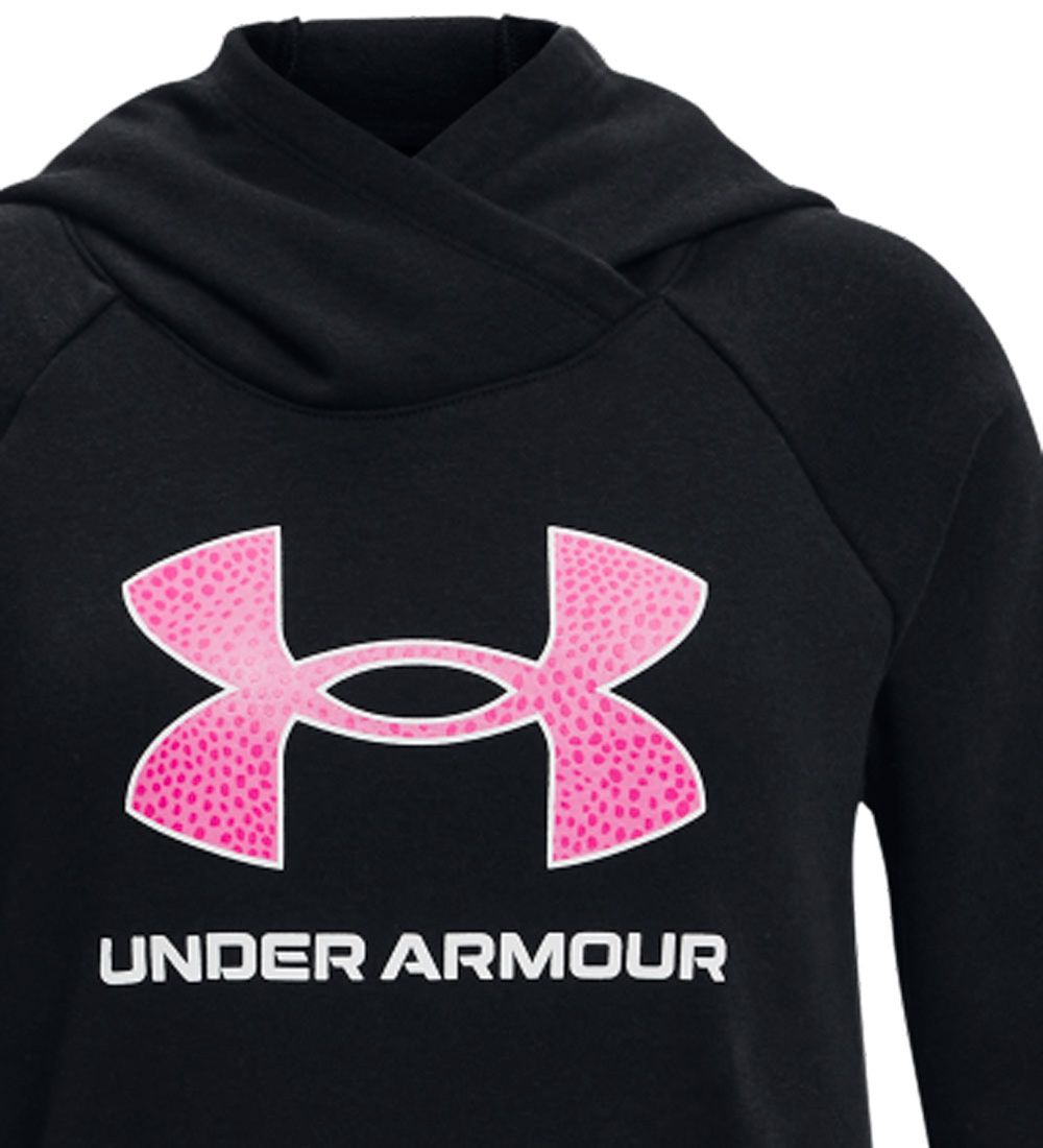 Under Armour Hættetrøje - Fleece - Sort