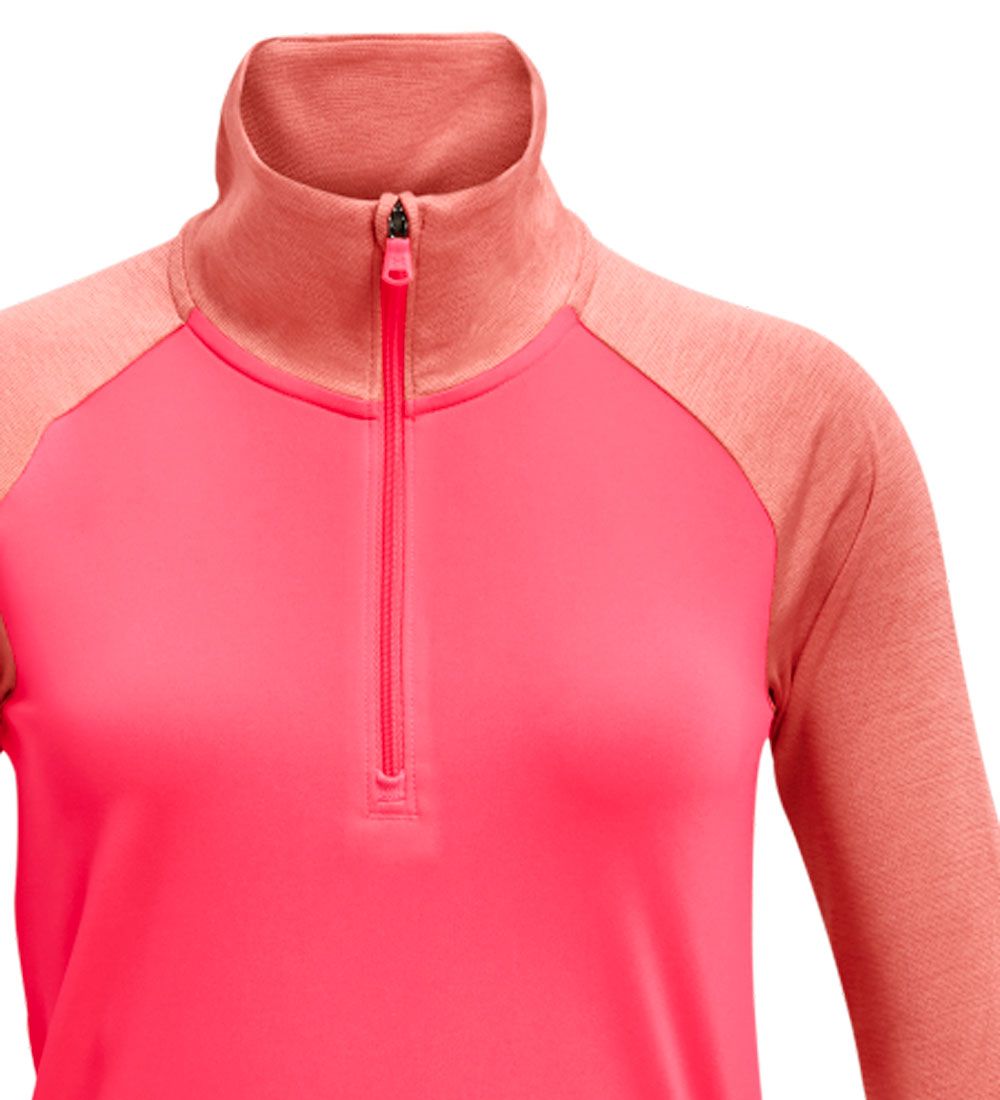 Under Armour Bluse - Tech Graphic 1/2 Zip - Pink Shock