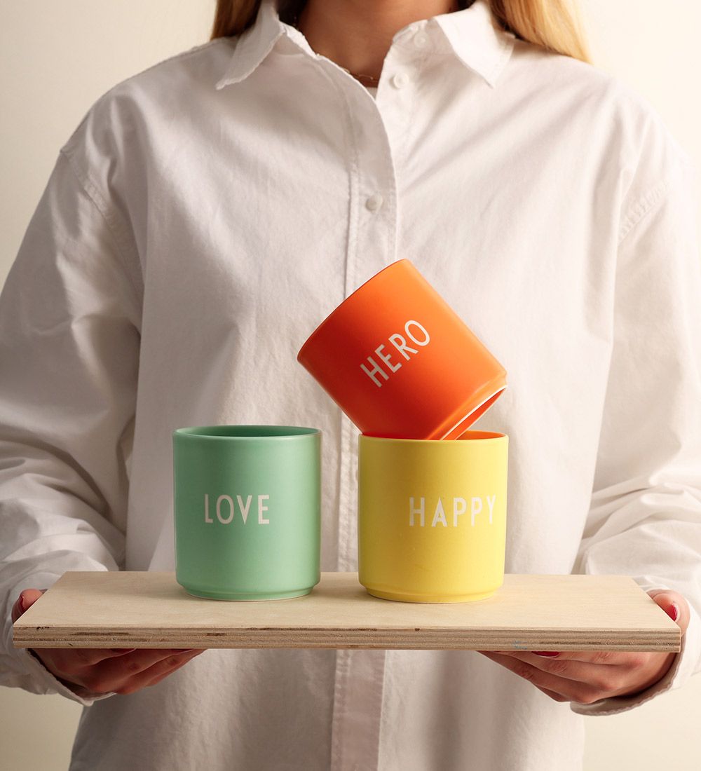 Design Letters Kop - Favorite Cup - Love - Grøn