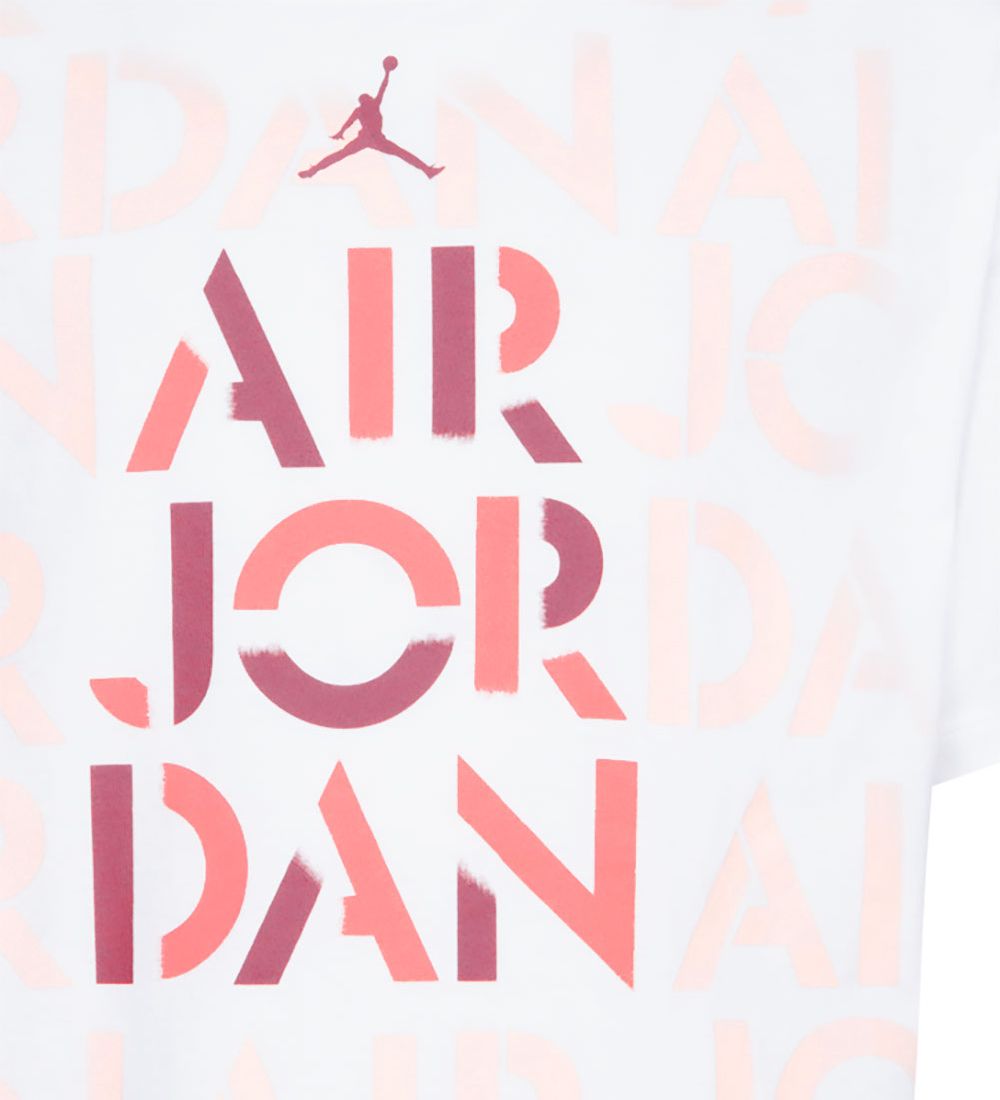 Jordan T-shirt - Hvid m. Print