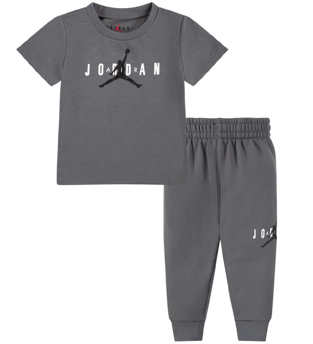 Jordan St - Sweatpants/T-shirt - Smoke Grey