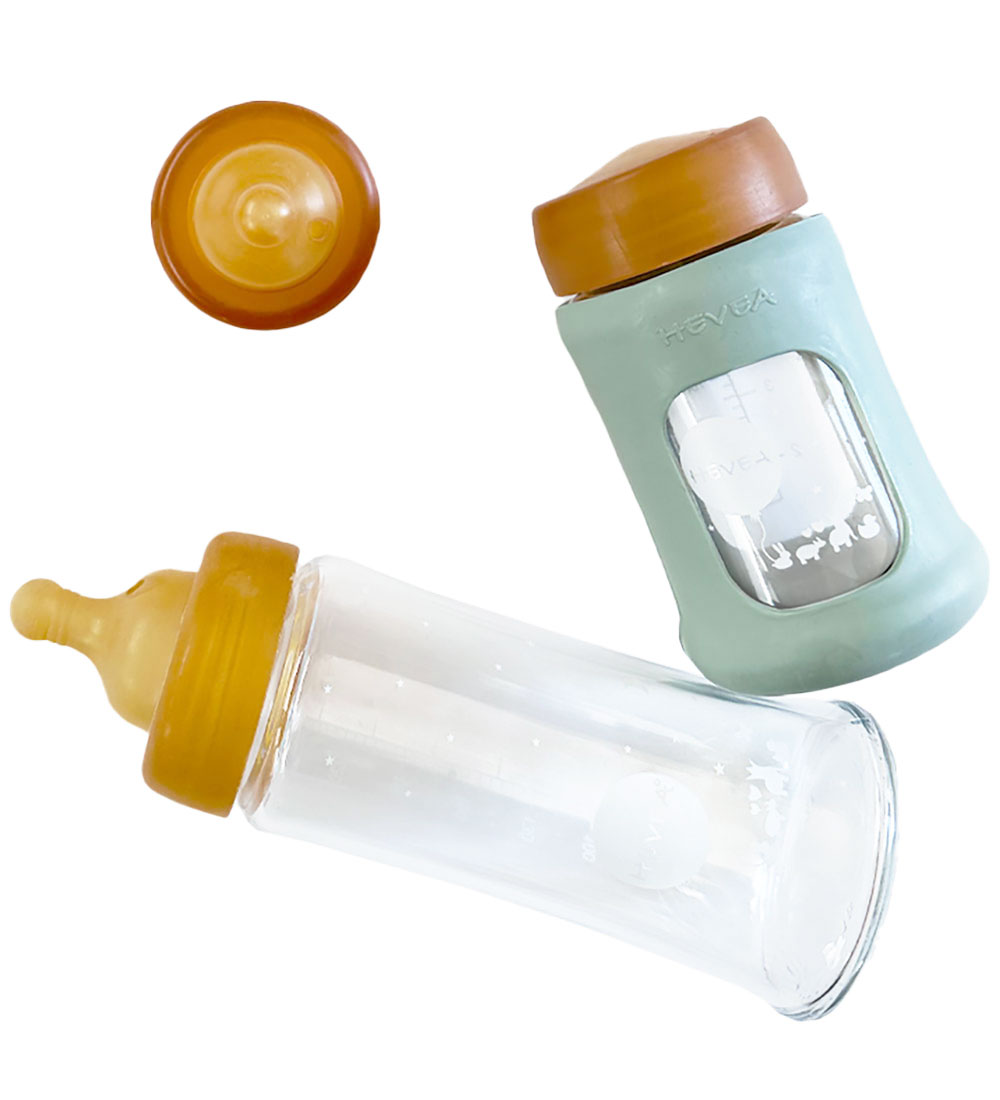 Hevea Sutteflaske - 150 ml - Seafoam Blue
