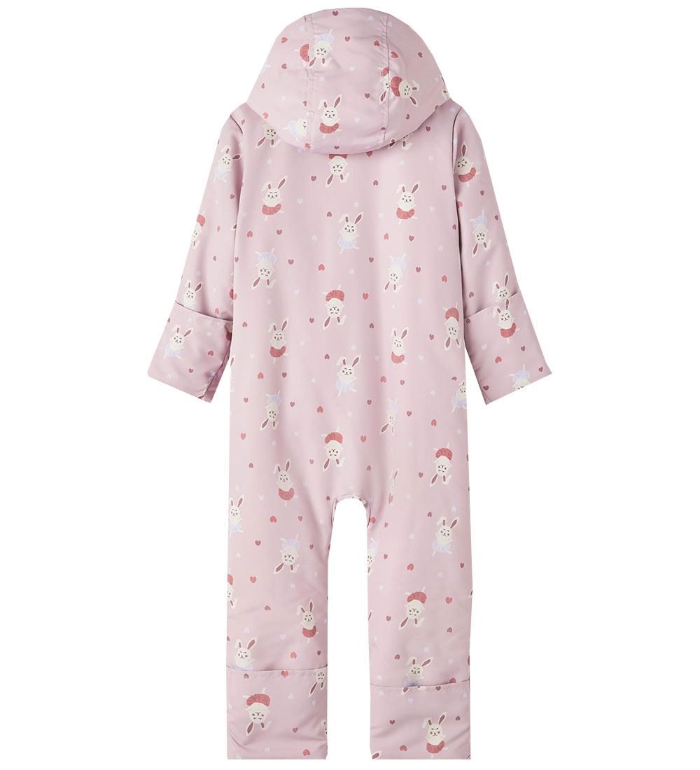 Name It Overgangsdragt - NbfMaxi - Keepsake Lilac m. Print