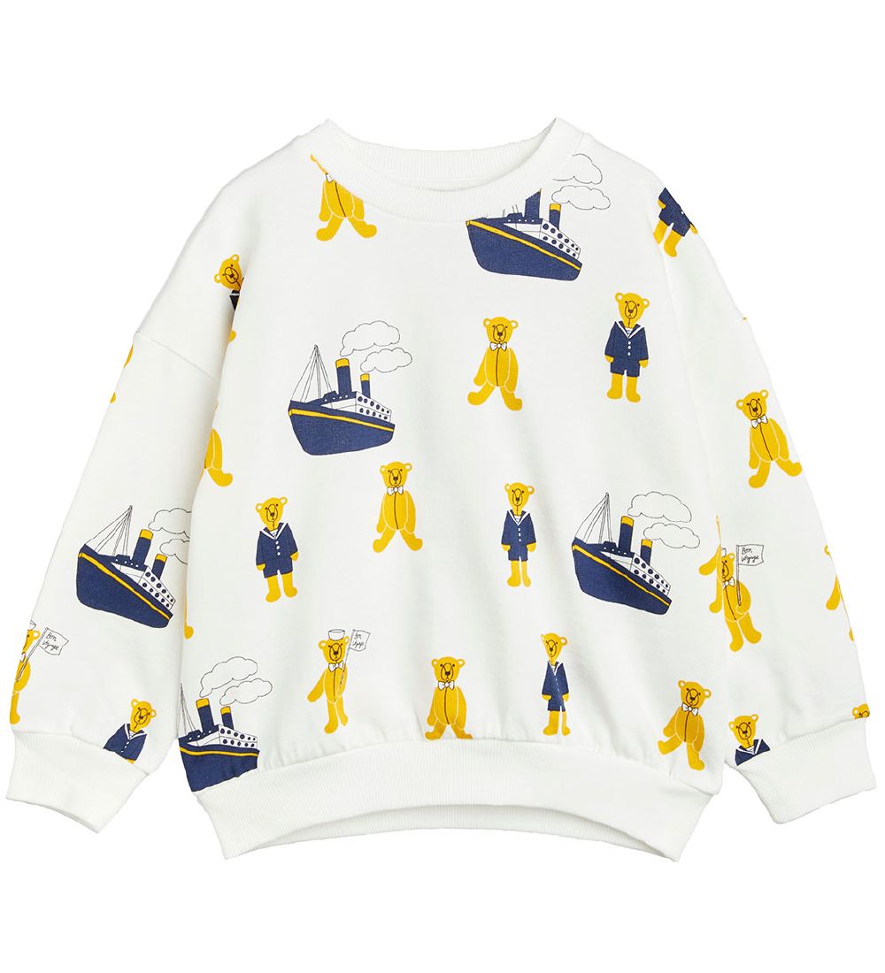Mini Rodini Sweatshirt - Teddybears - Hvid