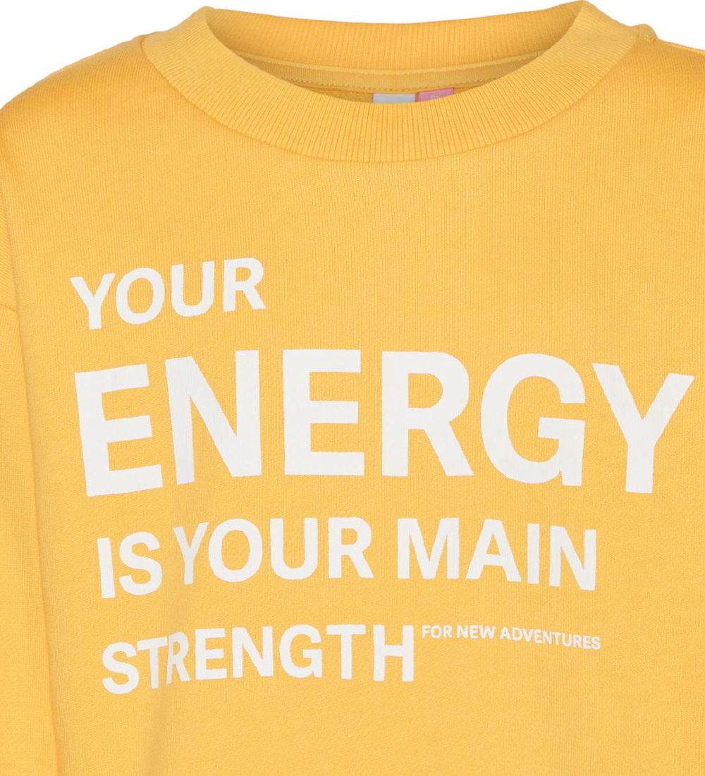 Vero Moda Girl Sweatshirt - VmBrenda - Golden Cream/Energy