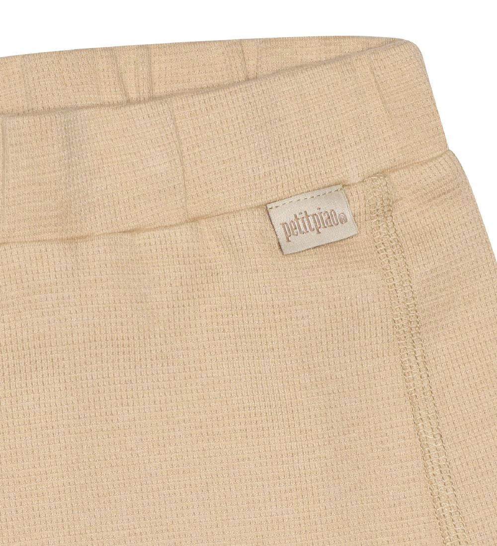 Petit Piao Shorts - Waffle - Dark Sand
