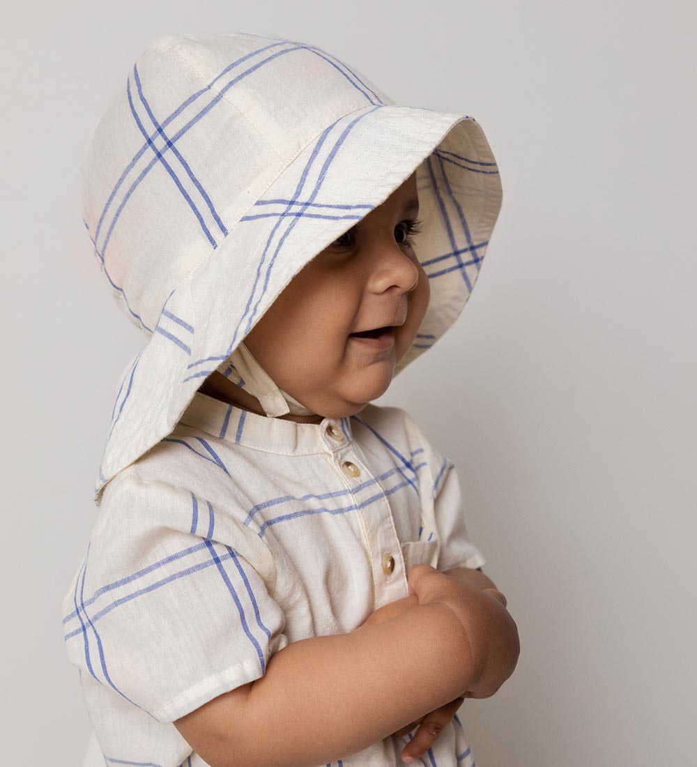 MarMar Sommerhat - Alba Baby Long - Blue Check