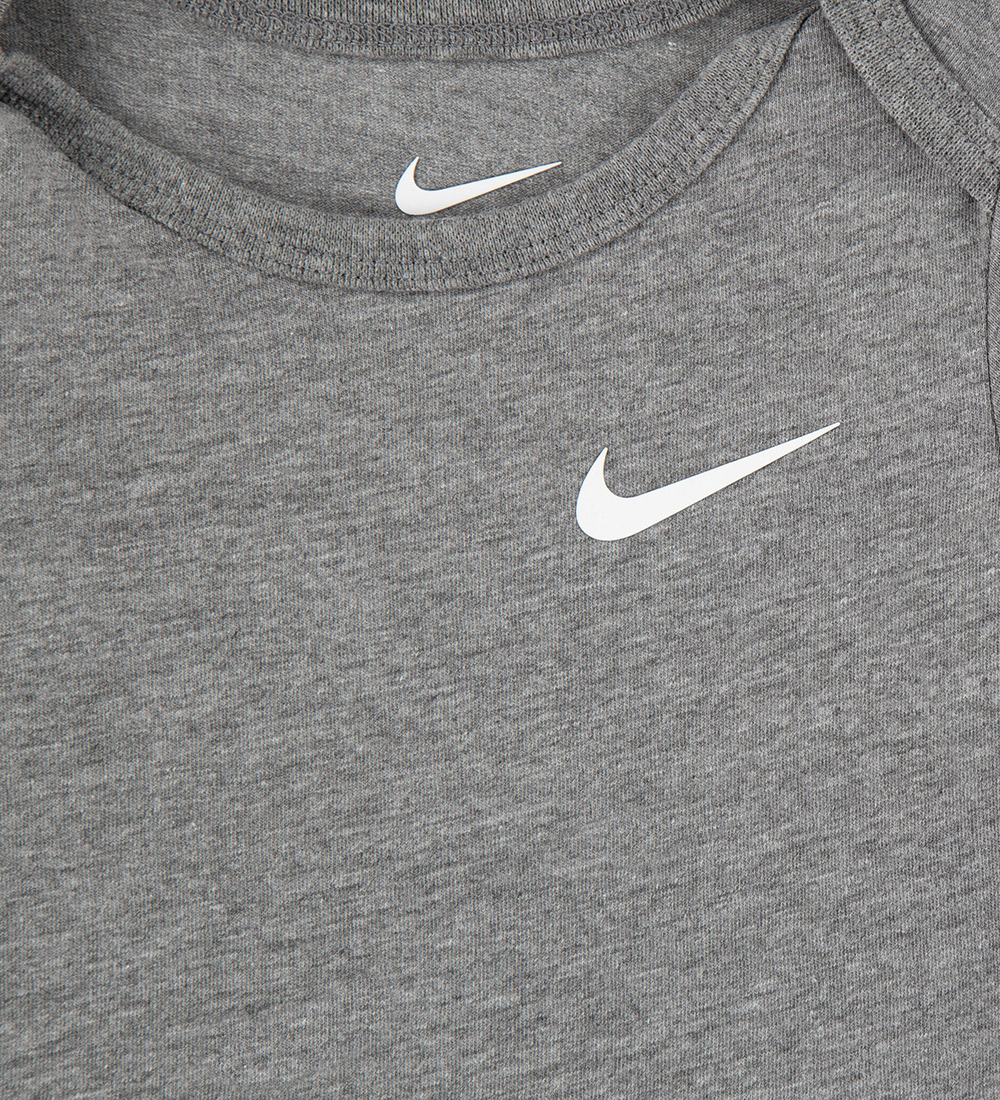 Nike Bodyer k/æ - Swoosh - 3-pak - Blå/Grå