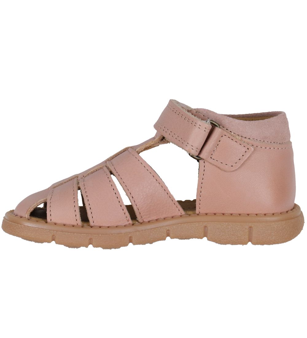 Pom Pom Sandaler - Sporty Velcro - Rose