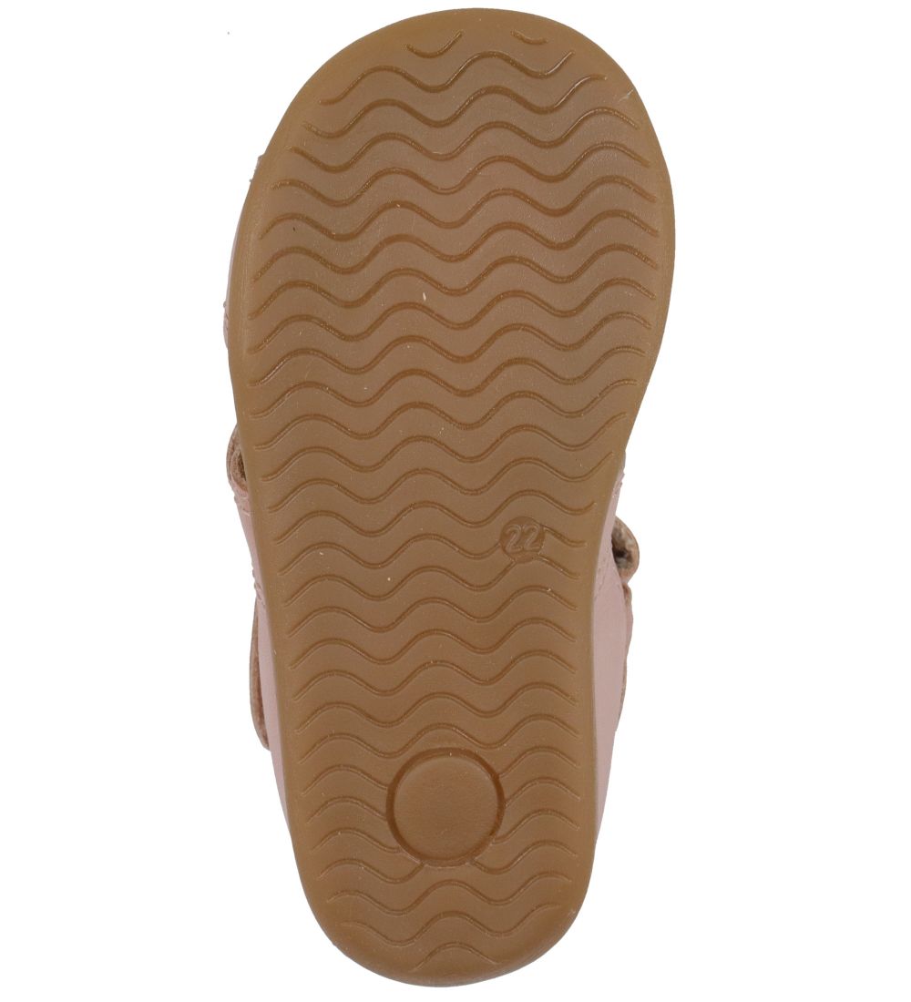 Pom Pom Sandaler - Starters Two Velcro - Rose