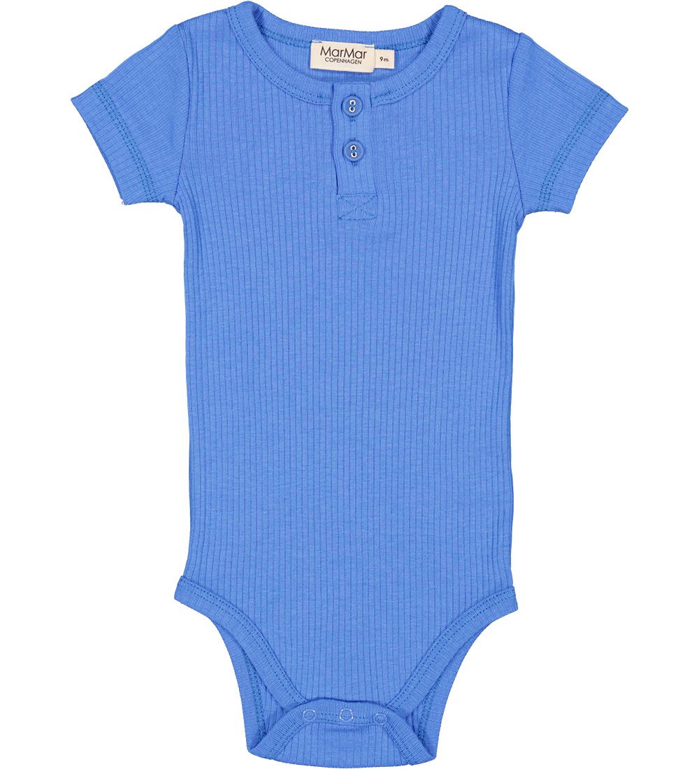 MarMar Body k/ - Modal - Rib - Vivid Blue