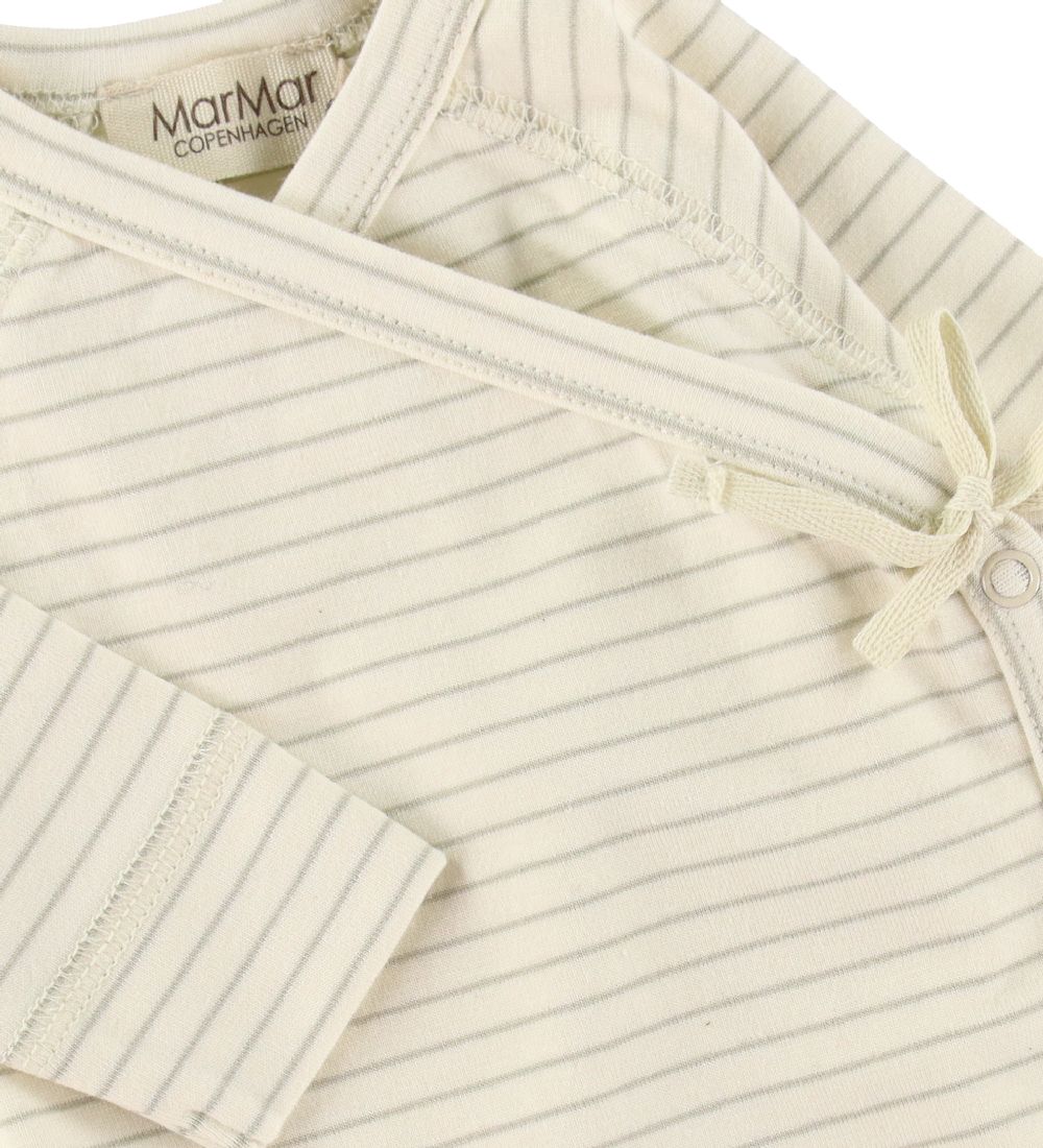 MarMar Sl-om Body l/ - Modal - Belita - White Sage Stripe