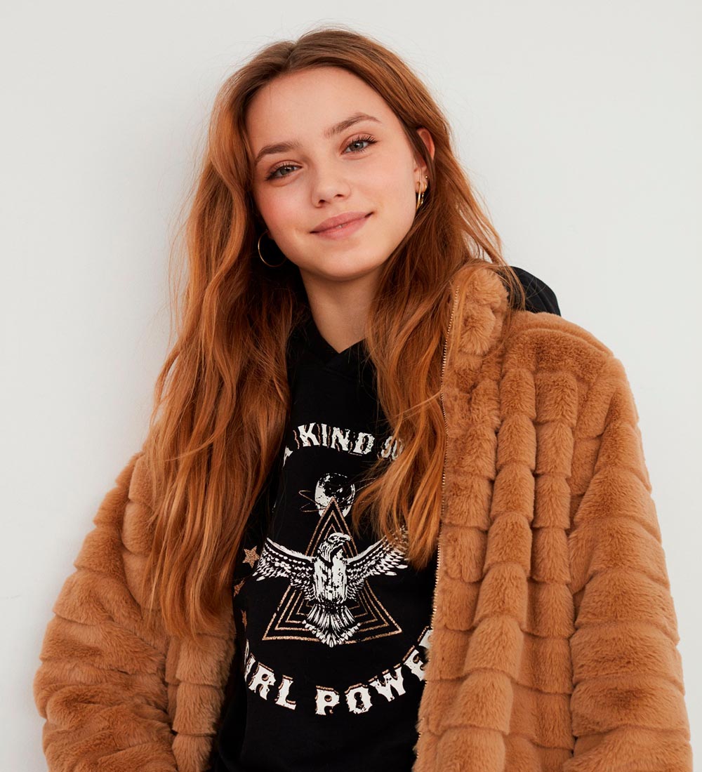 Sofie Schnoor Girls Hættetrøje - Sort