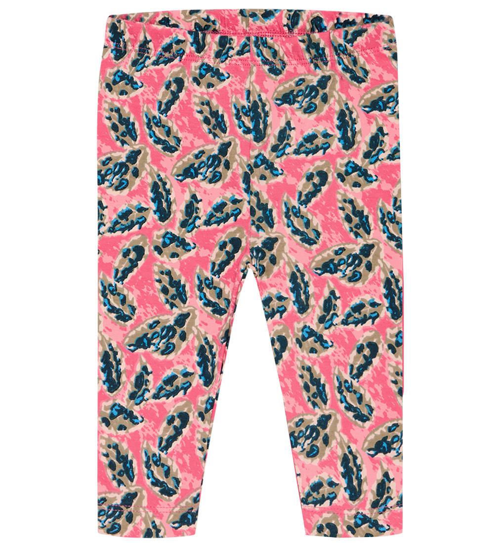 Noa Noa miniature Leggings - 2-pak - Print Rose/Blue