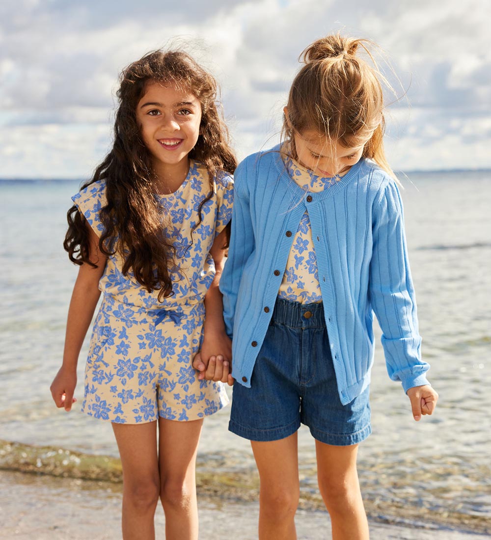Noa Noa miniature Cardigan - Strik - Cornflower Blue