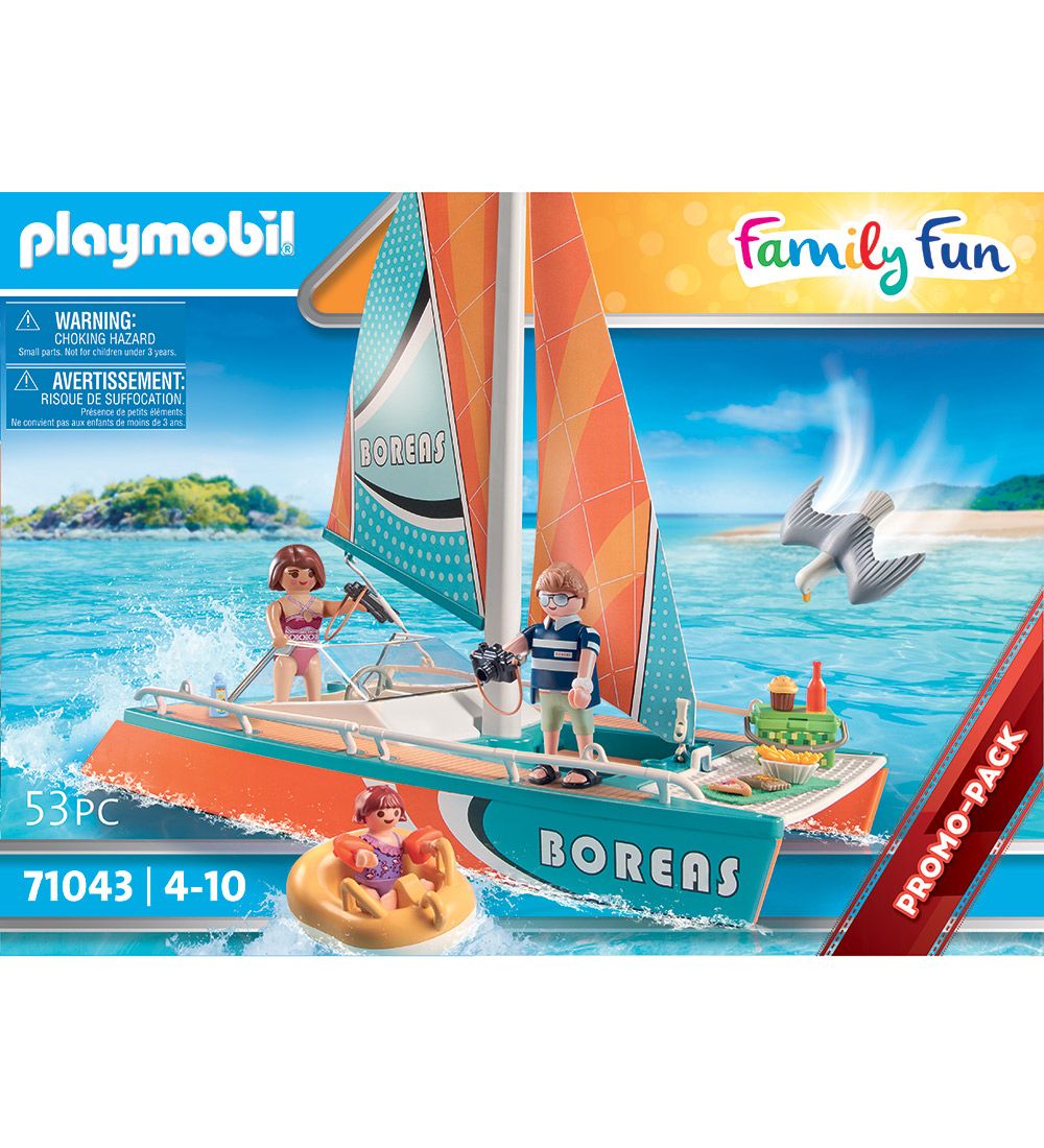 Playmobil Family Fun - Catamaran - 71043 - 53 Dele