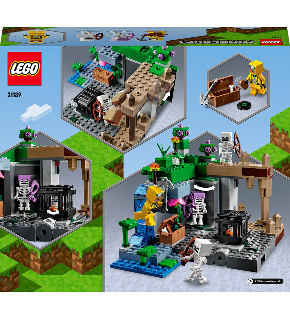 LEGO® Minecraft - Skeletfængslet 21189 - 364 Dele