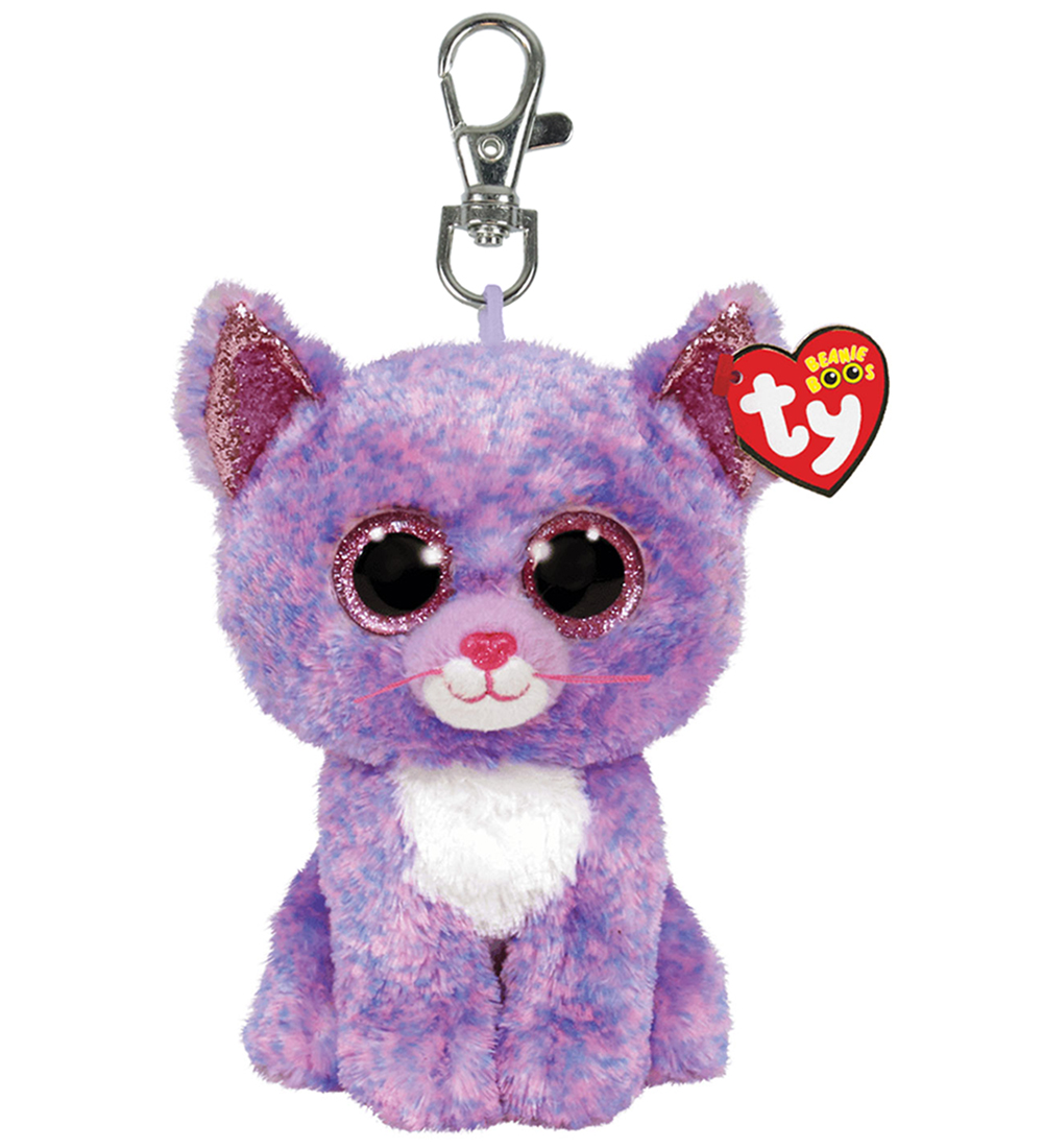 Ty Nøglering m. Bamse - Beanie Boos - 10 cm - Cassidy