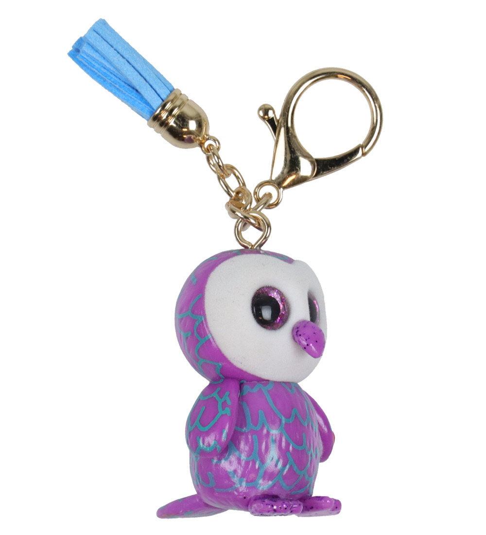 Ty Nøglering m. Bamse - Mini Boos - 6 cm - Moonlight