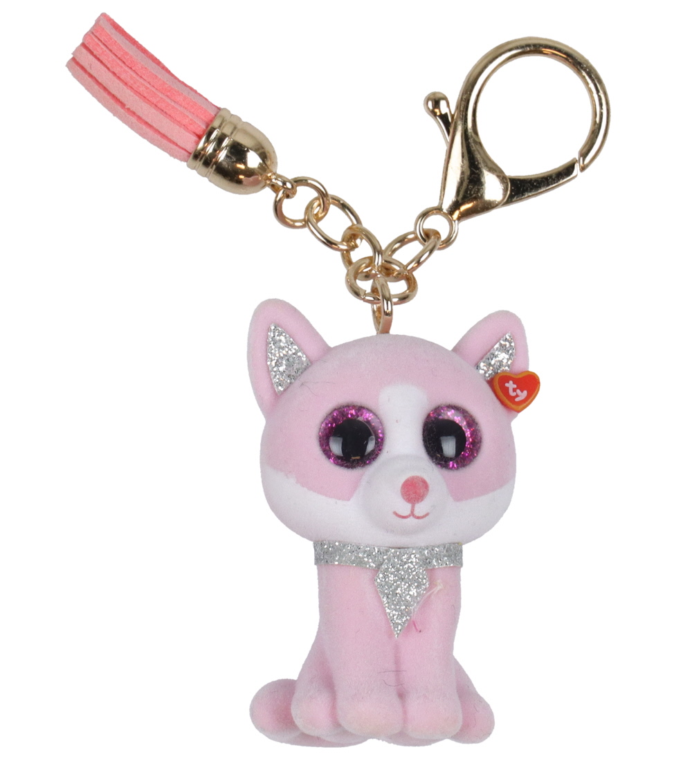 Ty Nøglering m. Bamse - Mini Boos - 6 cm - Fiona
