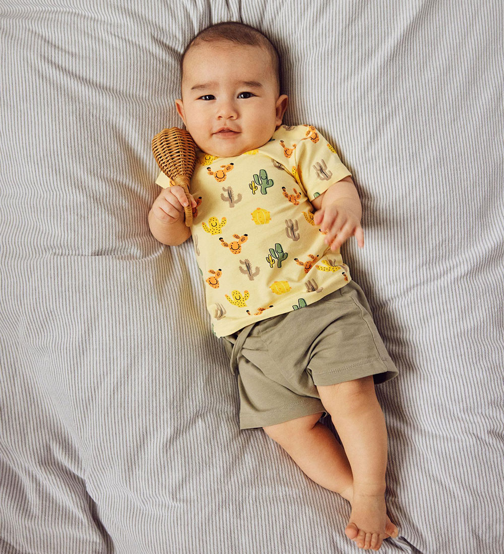Name It Shorts - NbnJobbi - 2-pak - Double Cream